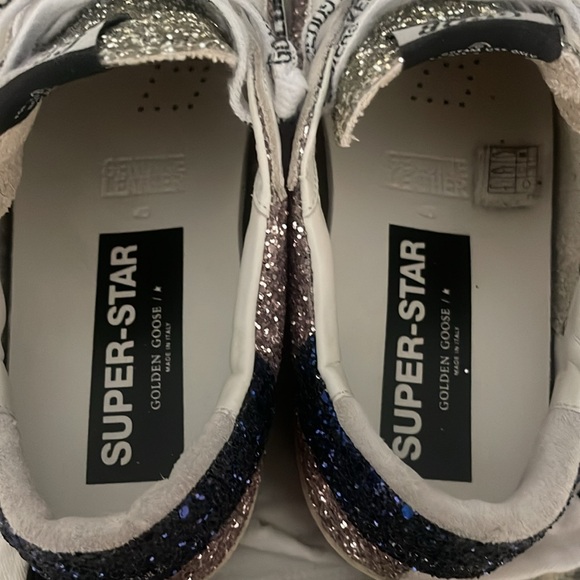 Golden goose all star multi glitter as pictured worn gently a handful of times - Picture 10 of 13